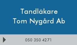 Tandläkare Tom Nygård Ab logo